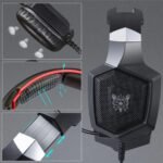 Onikuma K8 RGB Wired Gaming Headset with 50mm Drivers – Black - Image 5