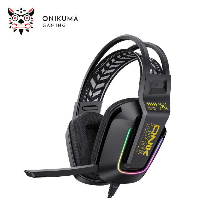 X13 ONIKUMA X13 RGB Gaming Headset - Image 1