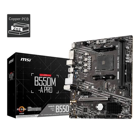 1 MSI B550M-A PRO Motherboard - Image 1